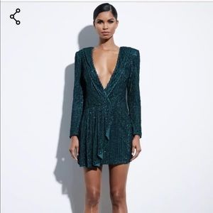 Peace + Love Sequin Blazer Dress